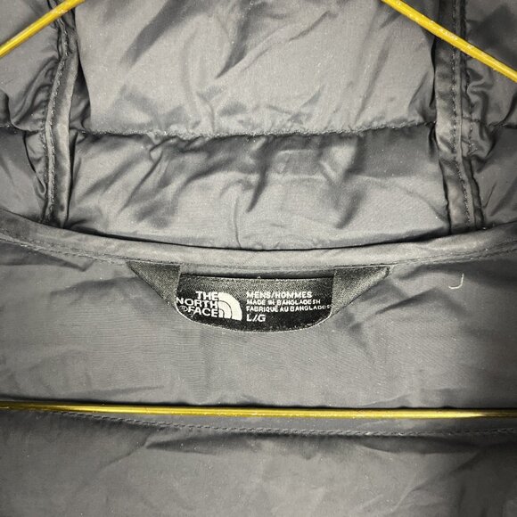The North Face Stretch Down Jacket 700 Fill Men's L Puffer Black Packable Read* - Picture 11 of 16